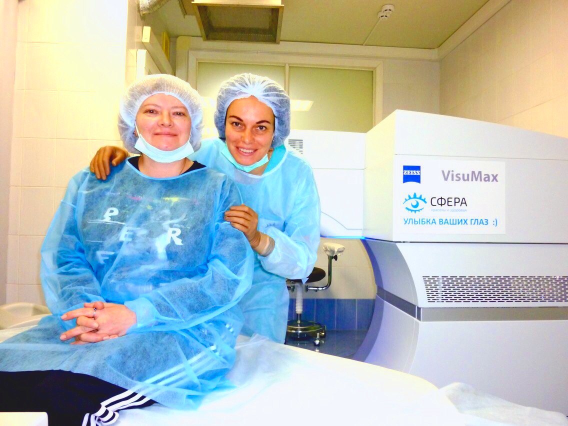 Отзыв о лазерной коррекции зрения Москва Клиника Сфера
